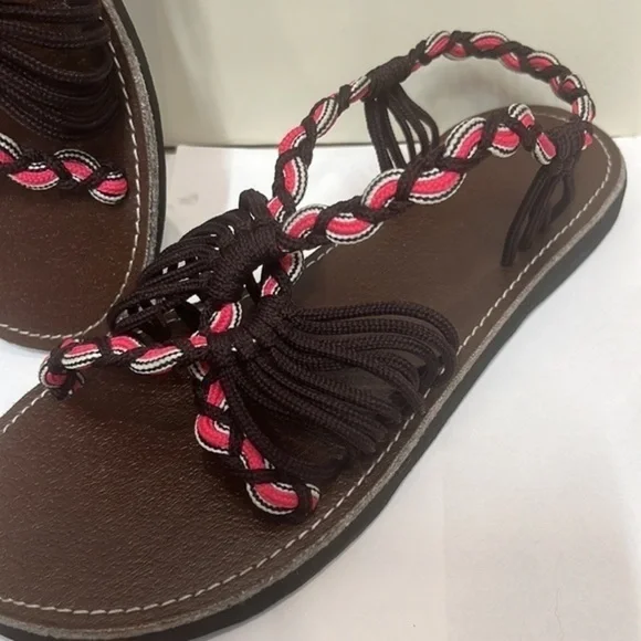 Kultural Vibez braided summer sandals - Picture 2 of 3